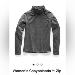 Women’s North Face Canyonlands 1/4 zip XL